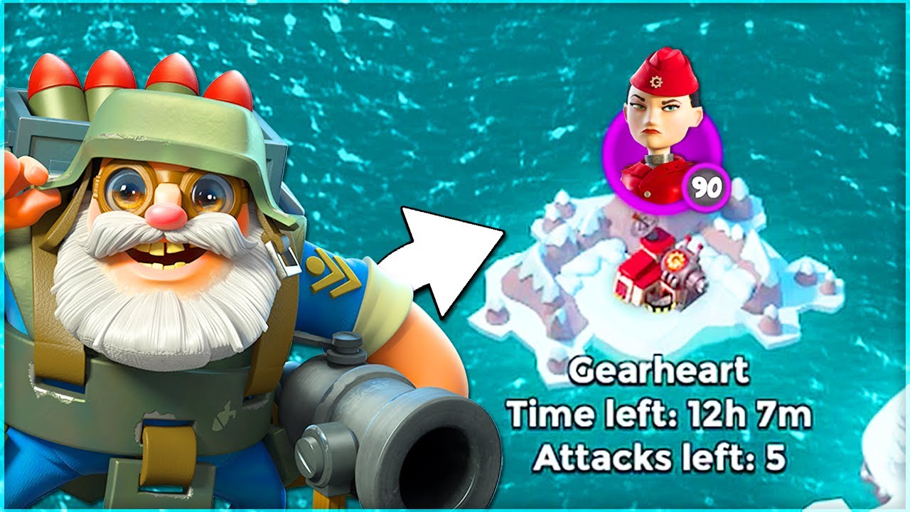 ALL Bombardier Strategy vs War Factory in Boom Beach