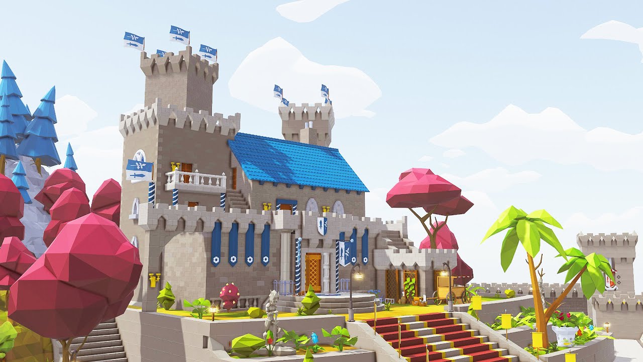 Building my OWN KINGDOM - Conquering the Castle & Exploring New Lands | YLands Exploration Gameplay