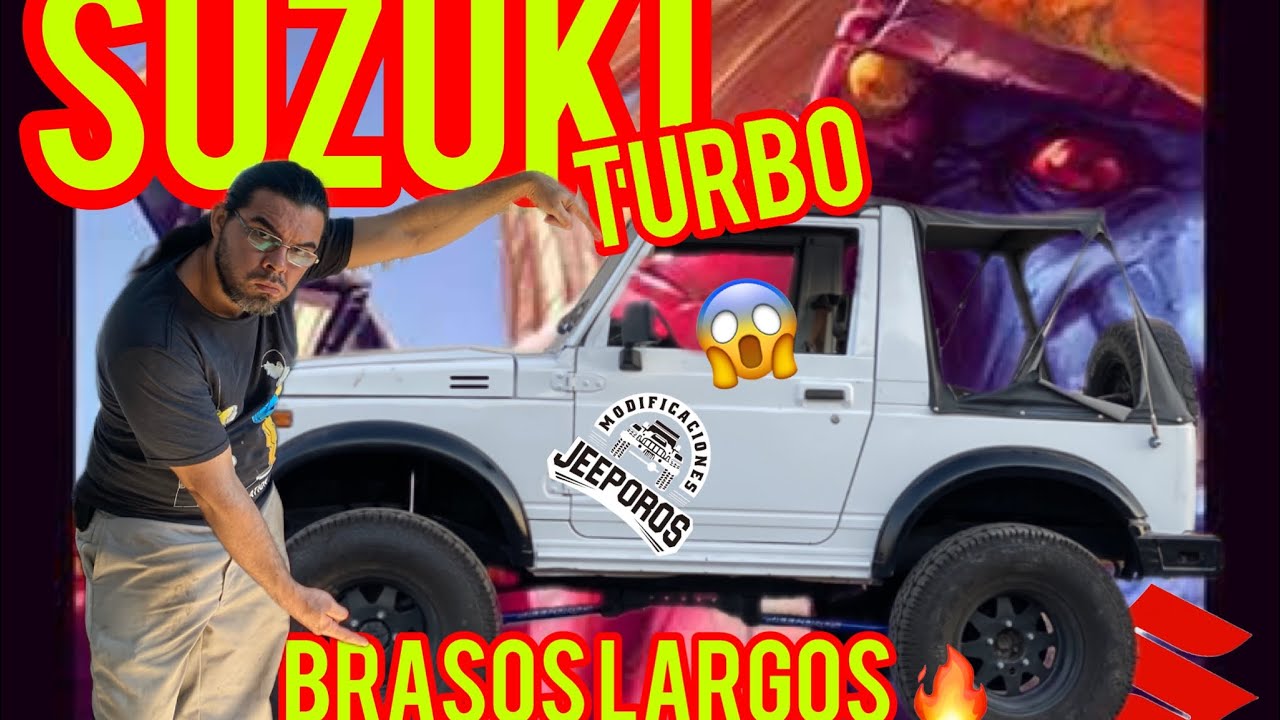 😱😱😱Suzuki Samurai Turbo🔥🔥, a esto vino a Jeeporos Modificaciones ✅ y así nos quedó 🤓🤓🤓