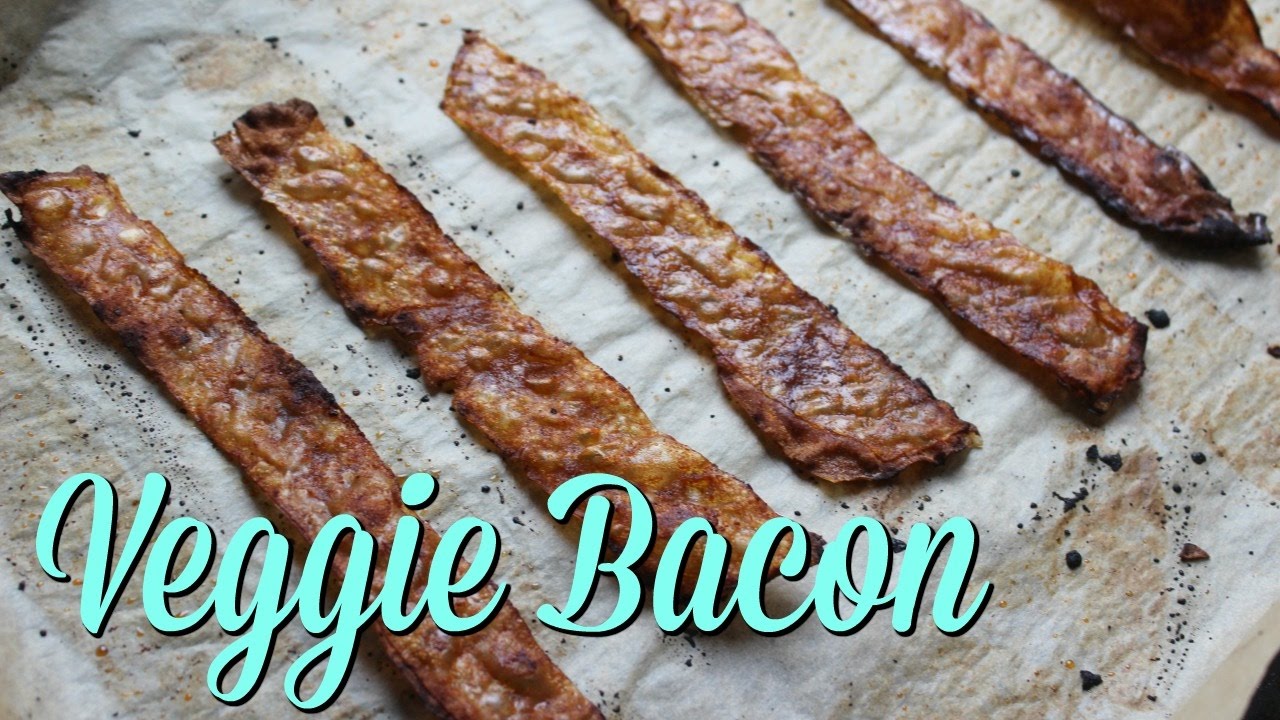 Knuspriger Bacon aus Reispapier - VEGAN #yummypilgrim
