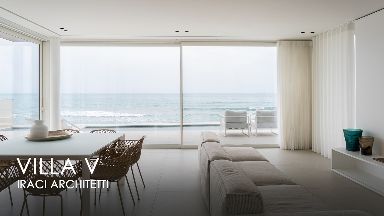 Villa sul mare a Noto con una vista spettacolare verso l’orizzonte - Iraci Architetti