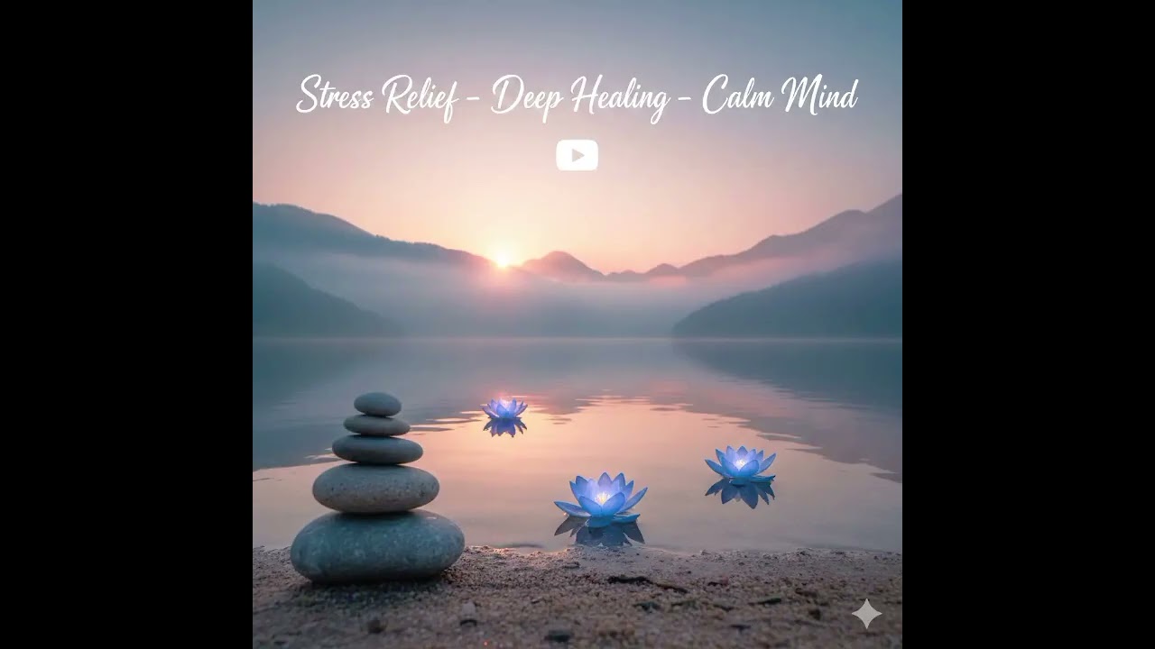 1 hour  Stress Relief - Deep Healing - Calm Mind