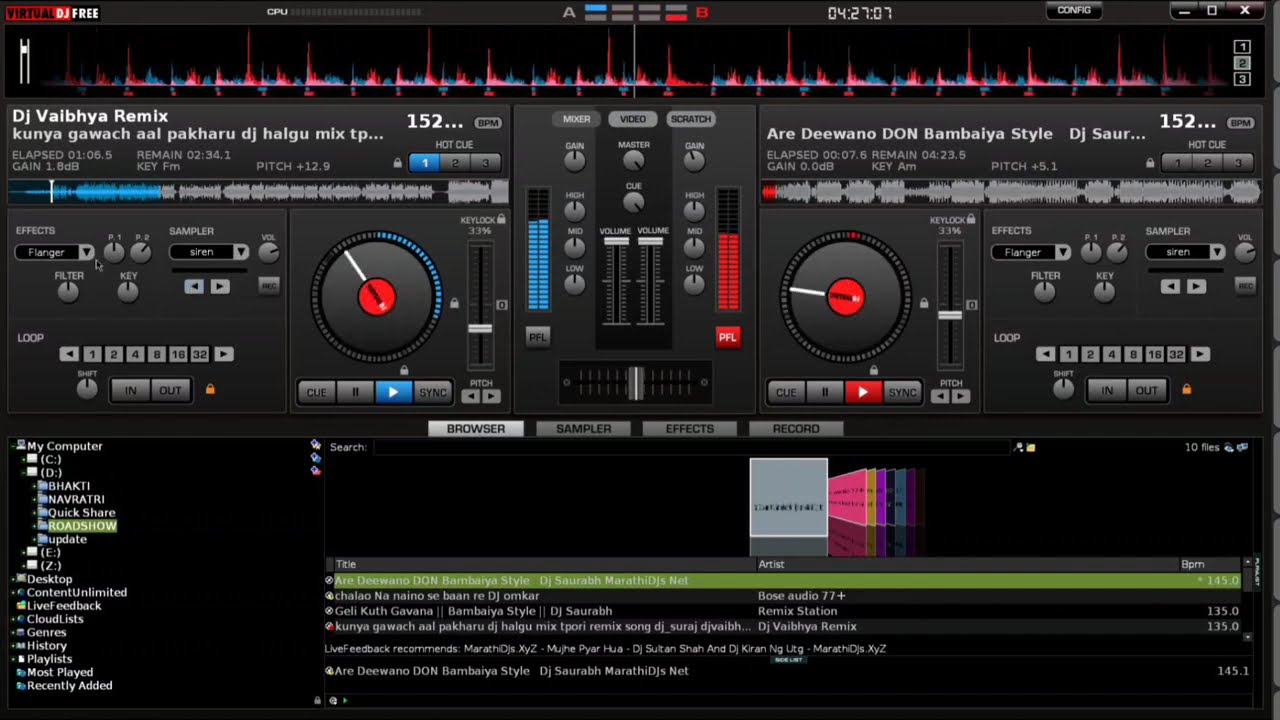 ROADSHOW TAPORI SONG COLLECTION PLAYING BY DJ KARAN