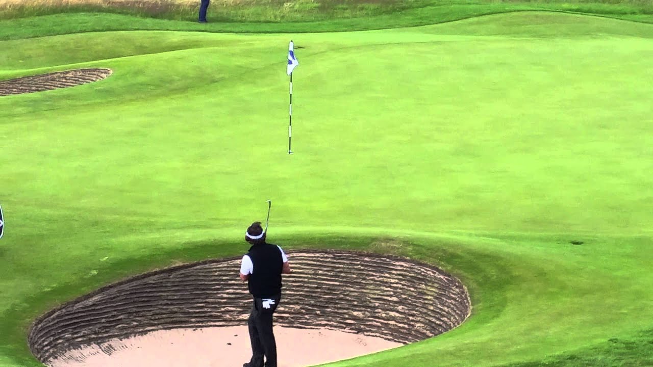 Phil Mickelson at Hoylake 14/7/14