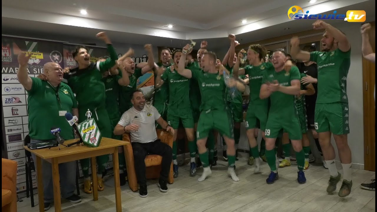 WARTA SIERADZ ZNÓW W III LIDZE. PO EFEKTOWNYM 5:1 Z WIDZEWEM II - siewie.tv