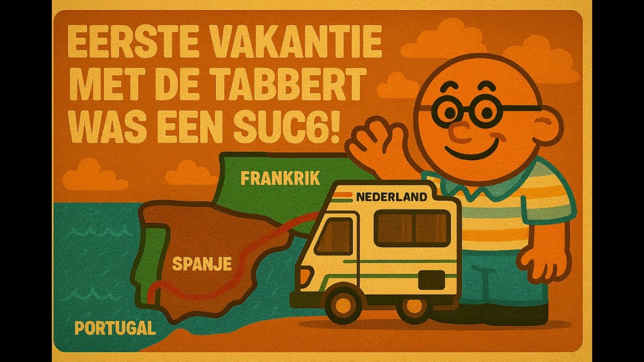 Onderweg met mijn Mercedes Tabbert  uit 1981