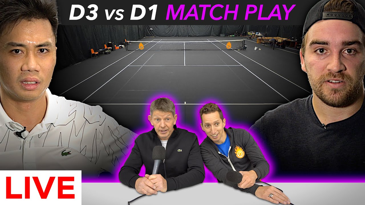 LIVE D3 vs D1 Match Play - Mark vs Mike