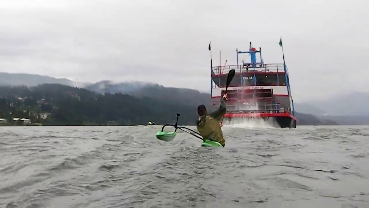 Fun at the Gorge in Surfski and OC1 - June 2020