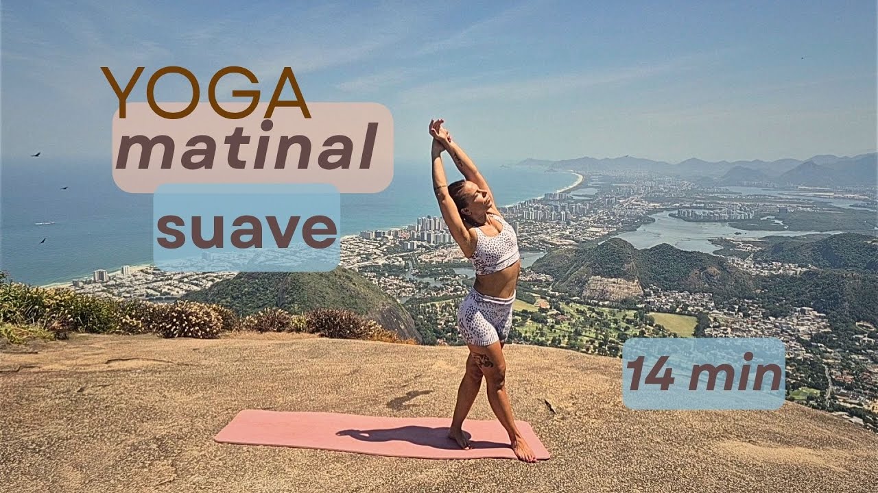 14 MIN | YOGA MATINAL SUAVE PARA SE SENTIR BEM E CONECTADO | todos os níveis