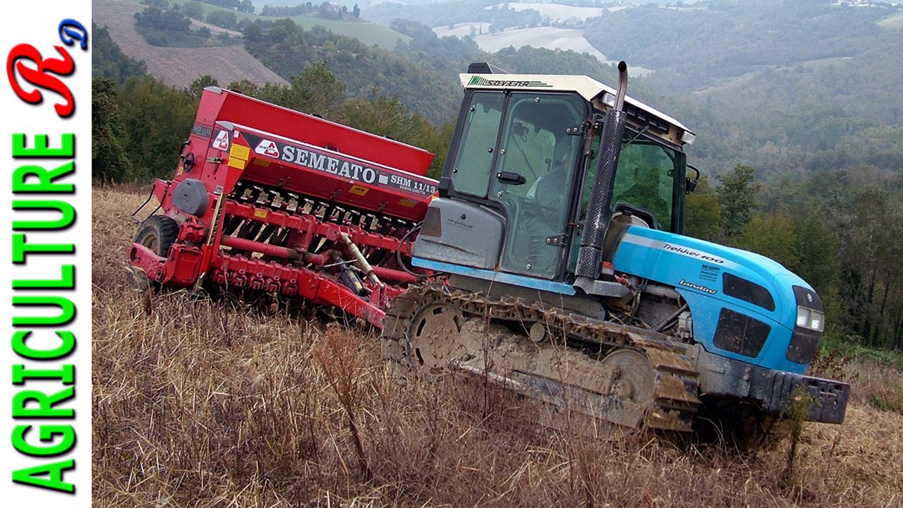 Semina diretta con Trekker 100 + Semeato SHM 11/13 (HD)