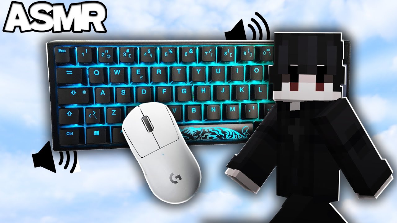 Teclado + Mouse Asmr Bedwars 360 FPS | Mush