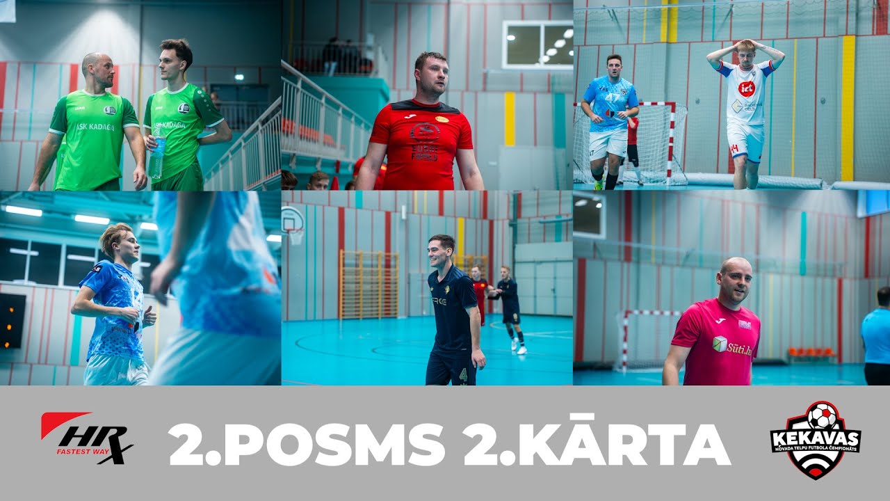 TIE&Scaron;RAIDE - HRX Ķekavas čempionāts telpu futbolā 2025/26: FK NAUDA - FREE (11.01.2026)