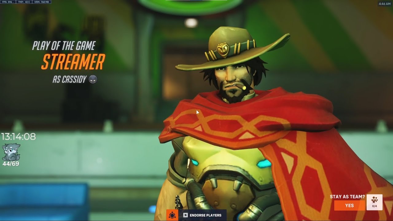 POTG! THIS IS HOW THE BEST CASSIDY LOOKS LIKE - IDDQD CASSIDY GAMEPLAY OVERWATCH 2 SEASON 10