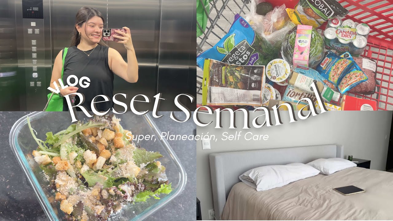 ✨ Vlog Reset Semanal — Haul Súper, Organización, Skincare y Autocuidado 