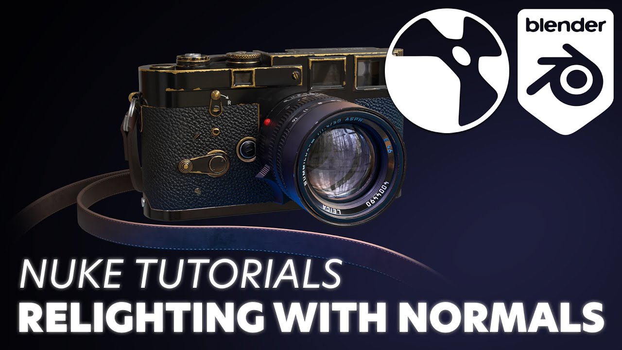 How To Relight Your Blender 3D Images in Nuke With Normal Pass!