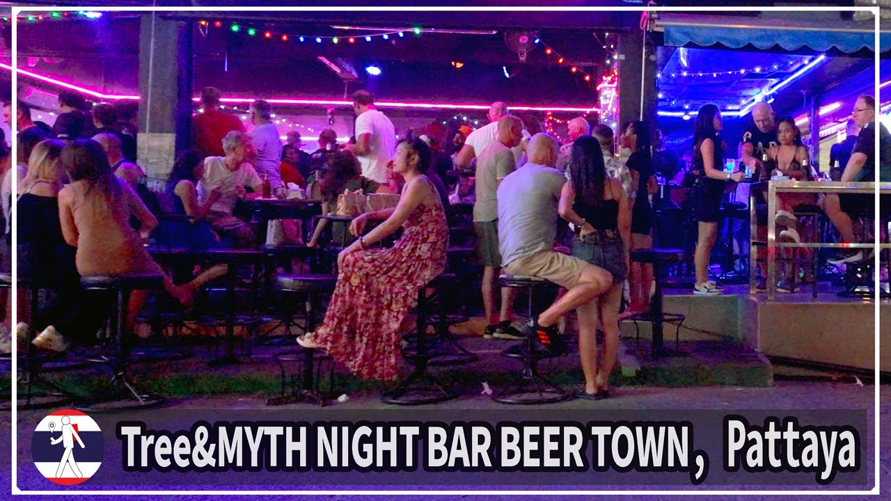 A large scale Bar Beer Town, Tree & MYTH NIGHT BAR BEER, cannot compare Bangkok.