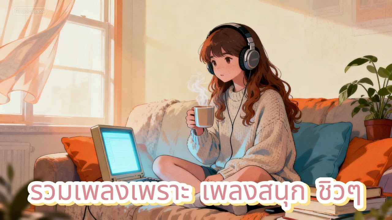 รวมเพลงเพราะๆสนุกๆฟังแล้วสบายใจ