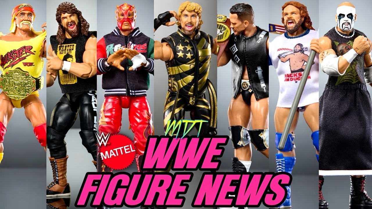 30 MINUTES OF NEW WWE FIGURES!