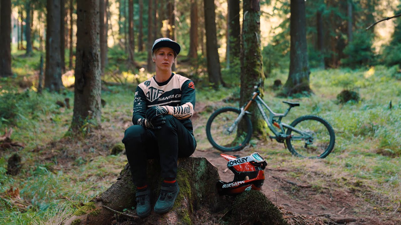 Streckencheck mit Nina Hoffmann im LOTTO Thüringen Bikepark Oberhof | Thüringen