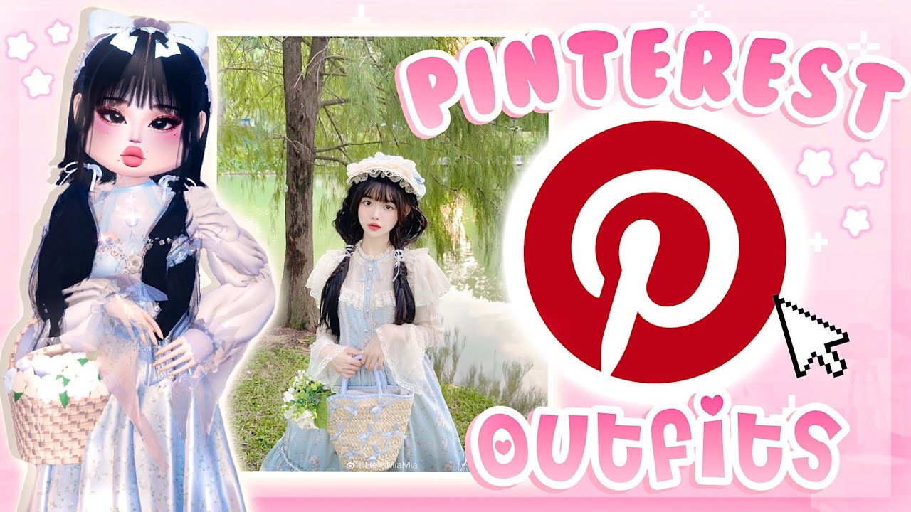 Only Wearing PINTEREST OUTFITS in PRO SERVERS | Dress To Impress Roblox