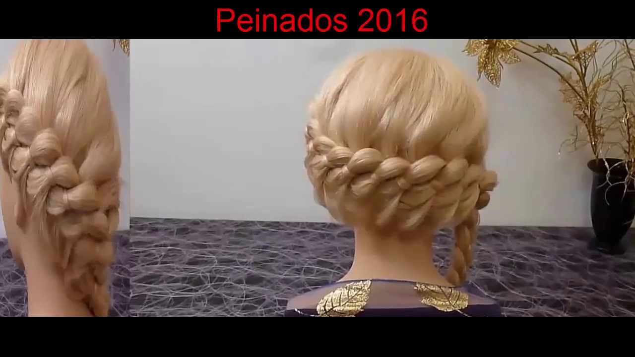 Peinados 2016 Mujer Paso A Paso Faciles & Peinados 2016 Mujer Trenzas (P2) -  Peinados 2016