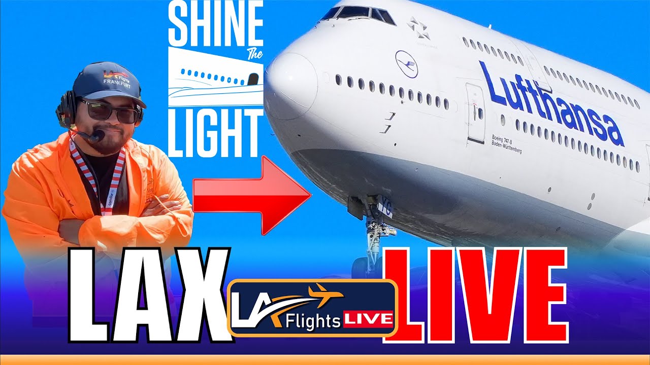 🔴LIVE AIRPORT | LOS ANGELES (LAX) | LIVE PLANE SPOTTING