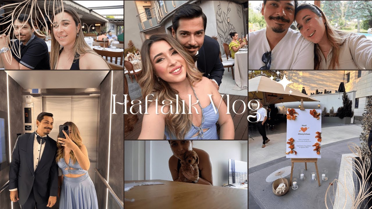 Haftalık Vlog - Bakım Günleri, Alışveriş, Ankara’da Düğün & Aile Kahvaltısı