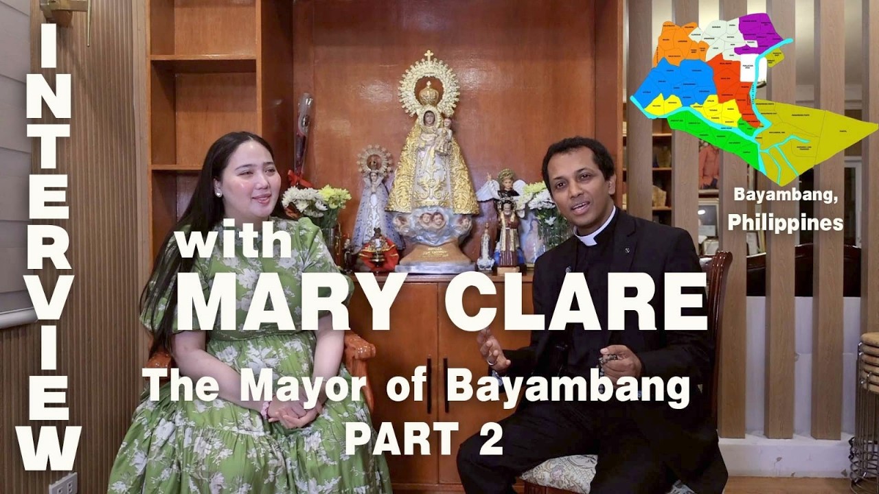 INTERVIEW WITH MARY CLARE THE MAYOR OF BAYAMBANG| PART 2| A MIRACULOUS TESTIMONY|MIRACLE|GOODNESS