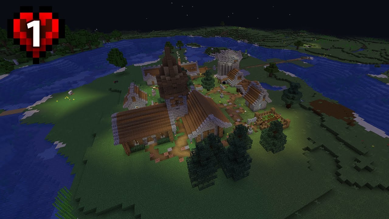 CEL MAI BUN Inceput Pe Minecraft Hardcore!