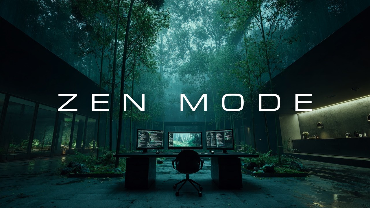 【ZEN MODE】Deep Focus Music &mdash; Study, Work, Coding | Productivity Boost