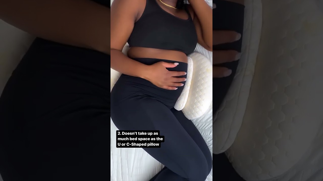 Pregnancy Pillow Must Have! No More Back Pains! #shorts #pregnancy