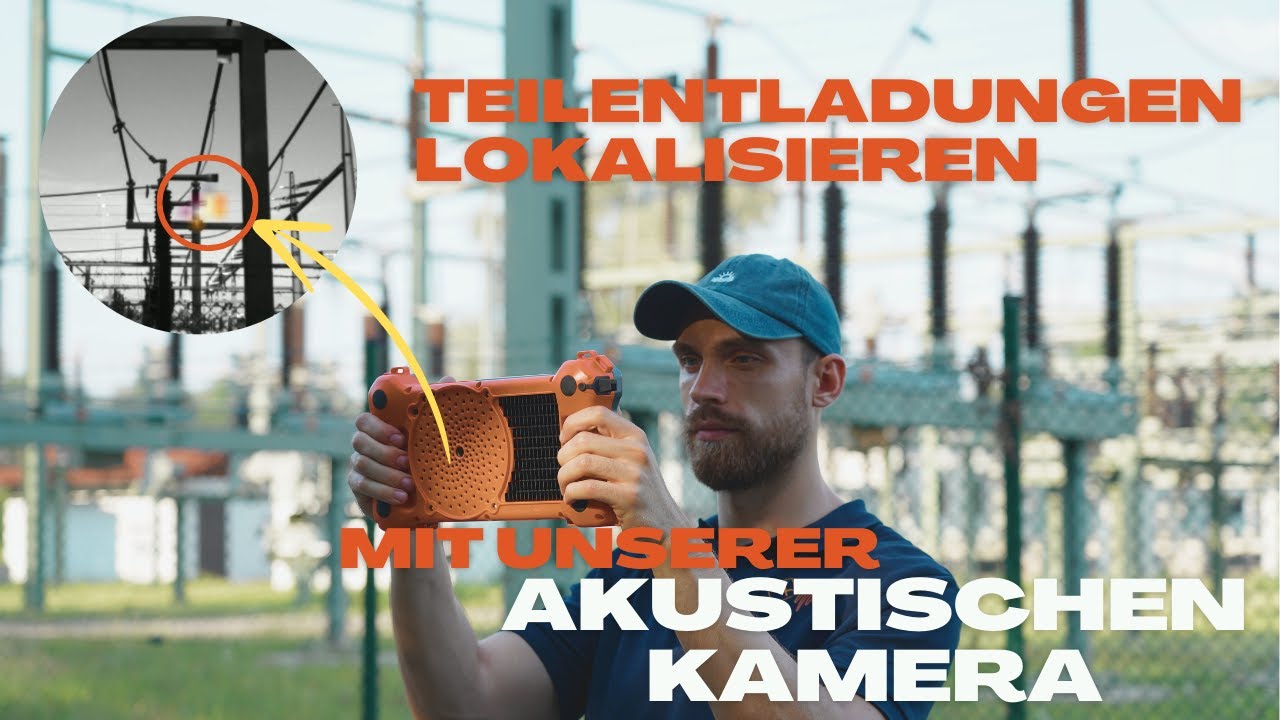 Teilentladungen lokalisieren | Akustische Kamera | Soundcam Ultra 3