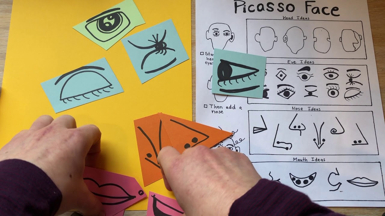 Art Lessons Online: Picasso Card Game (K-5)