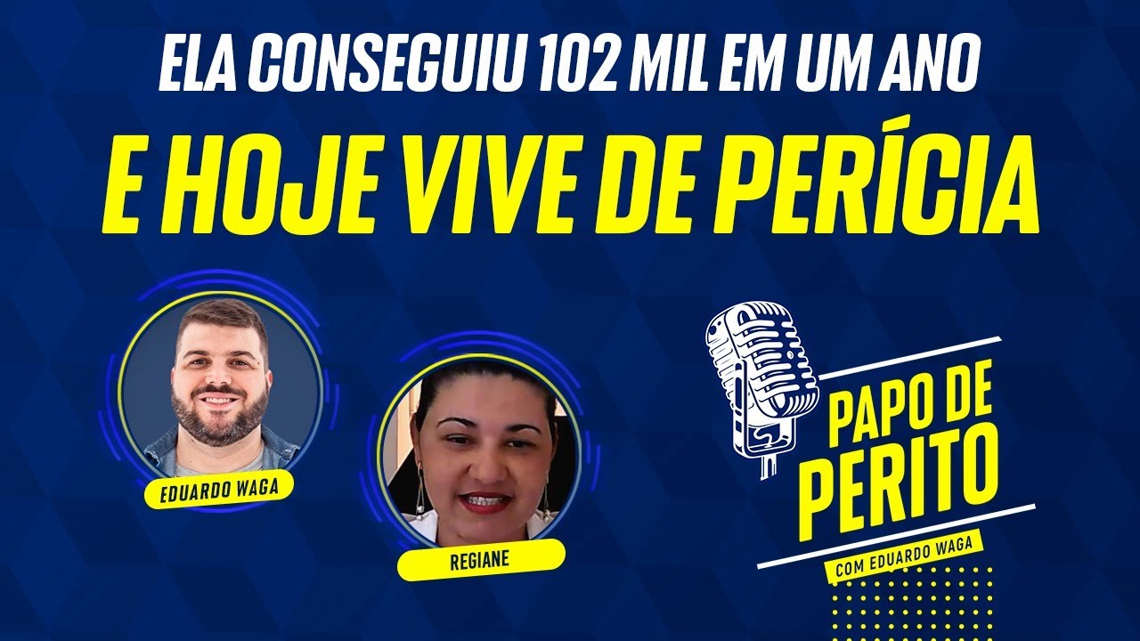 Ela embolsou 102mil em 1 ano e hoje consegue viver de perícia - Papo de Perito com Regiane Almeida