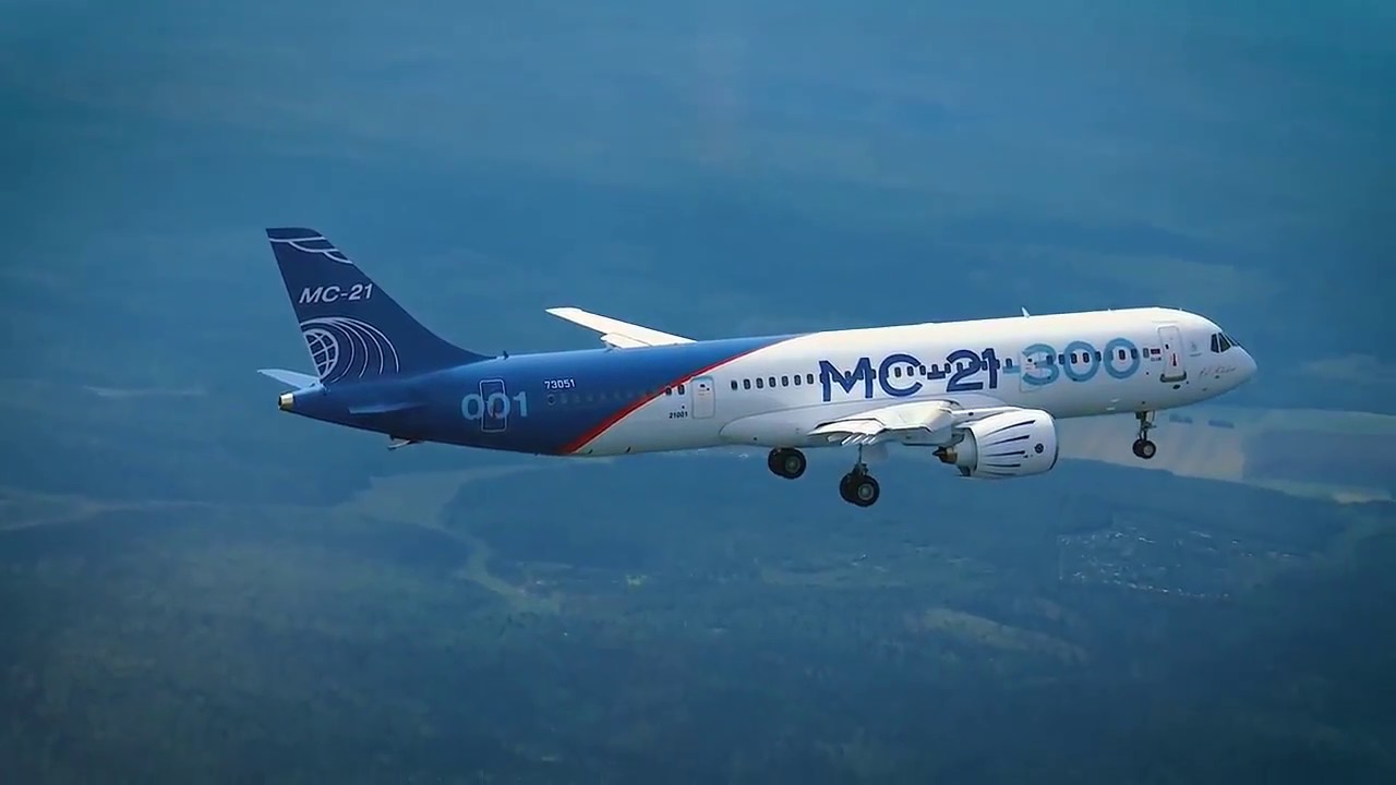 1 MC 21 first flight   YouTube