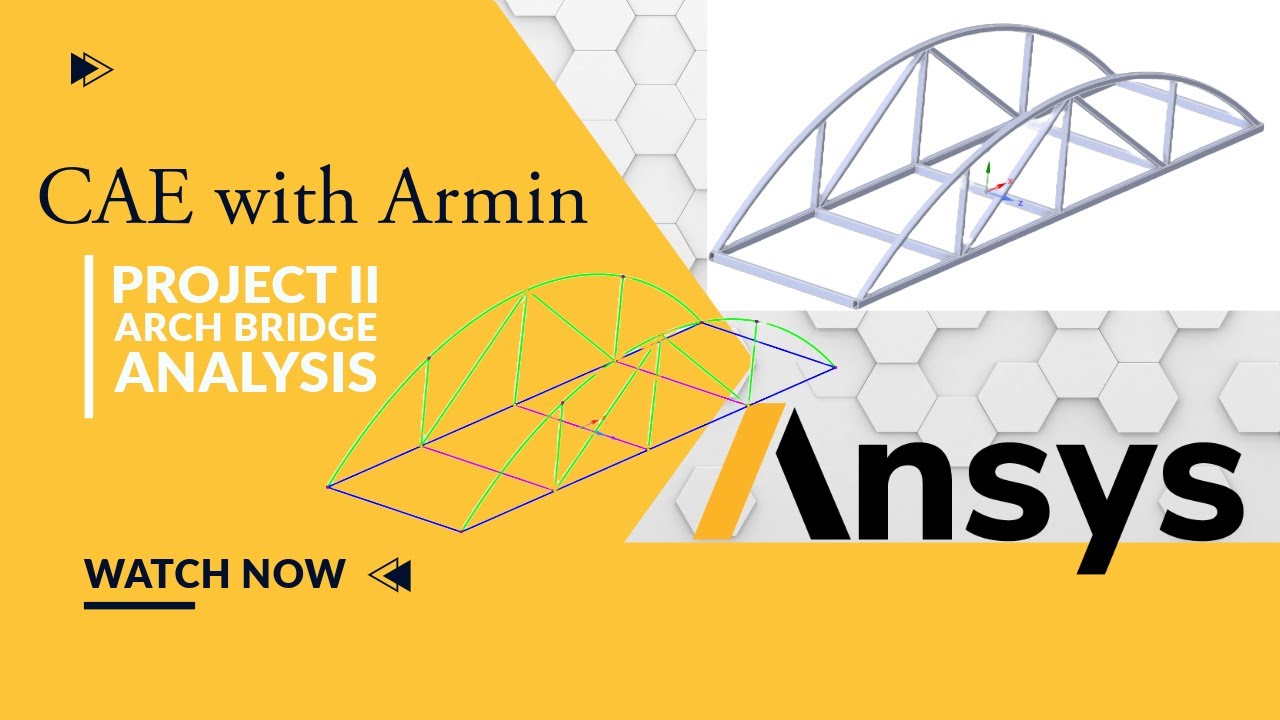 🔧Ansys Tutorial: How to convert 3D parts to 1D elements