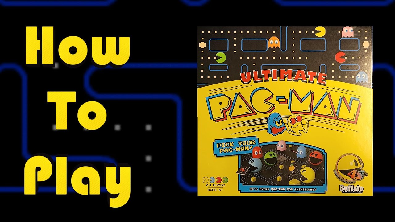 How To Play Ultimate Pac Man Board Game (Buffalo Games 2025)