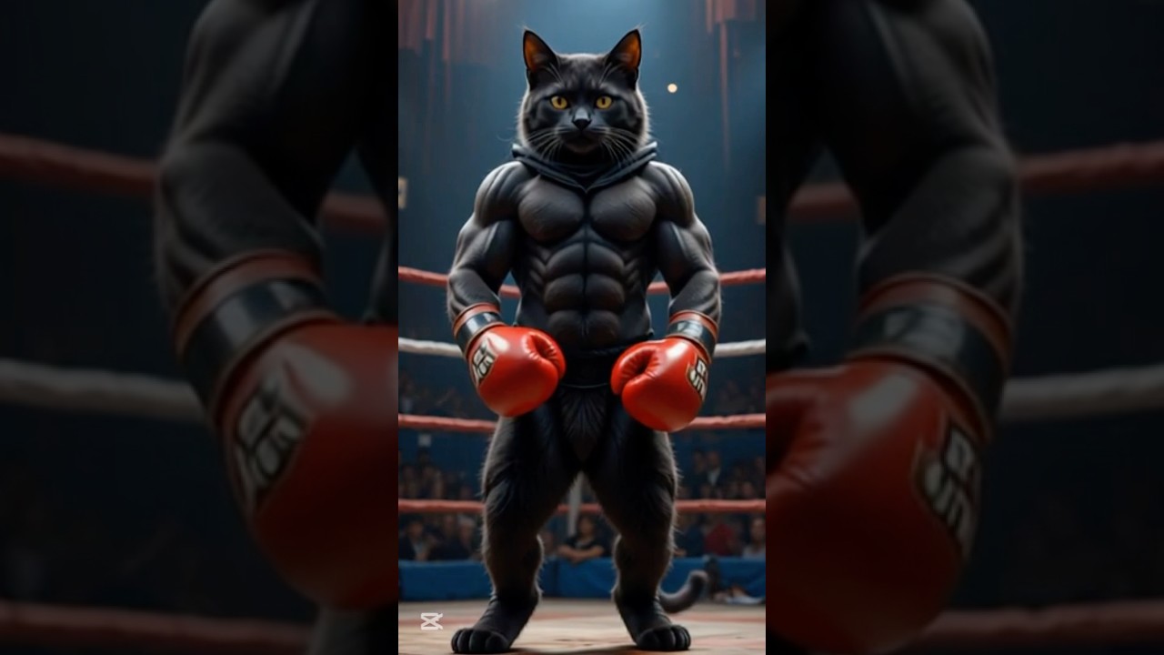 Boxing fight 🔥 #ai #animatedstories #animation #lion #boxing #funny #viralshorts #shorts