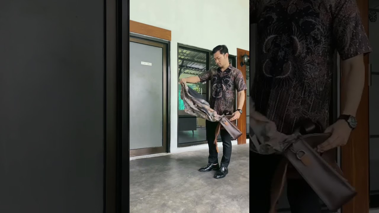 Pakai batik? makin keren! #short - Baju Batik Pria Modern #batik #batikprabuseno