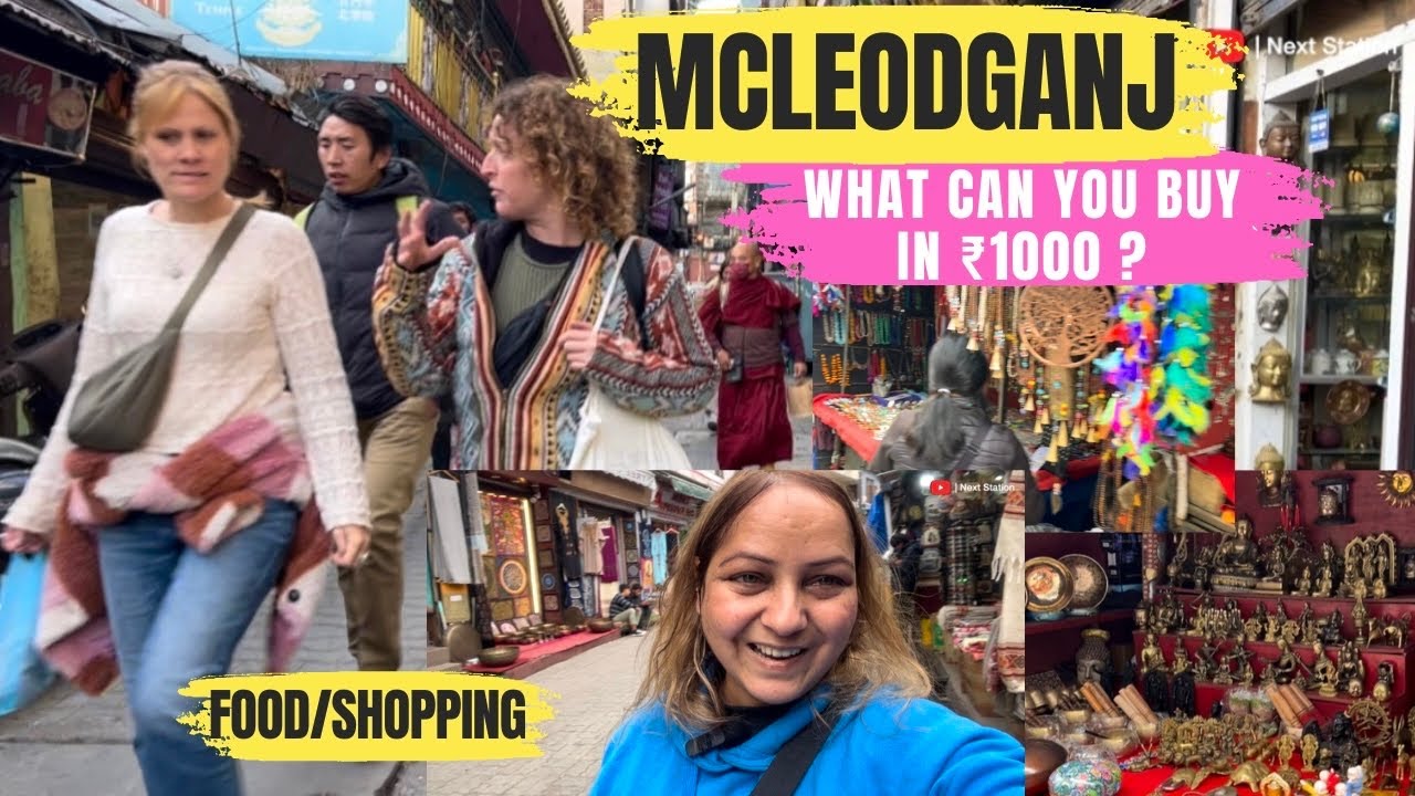 Things To Do In Mcleodganj Market | Shopping & Food Vlog | Mcleod Market Tour | Unique Tibetan Items