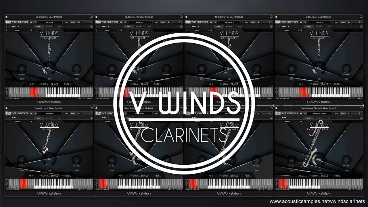 VWinds - Clarinets Overview