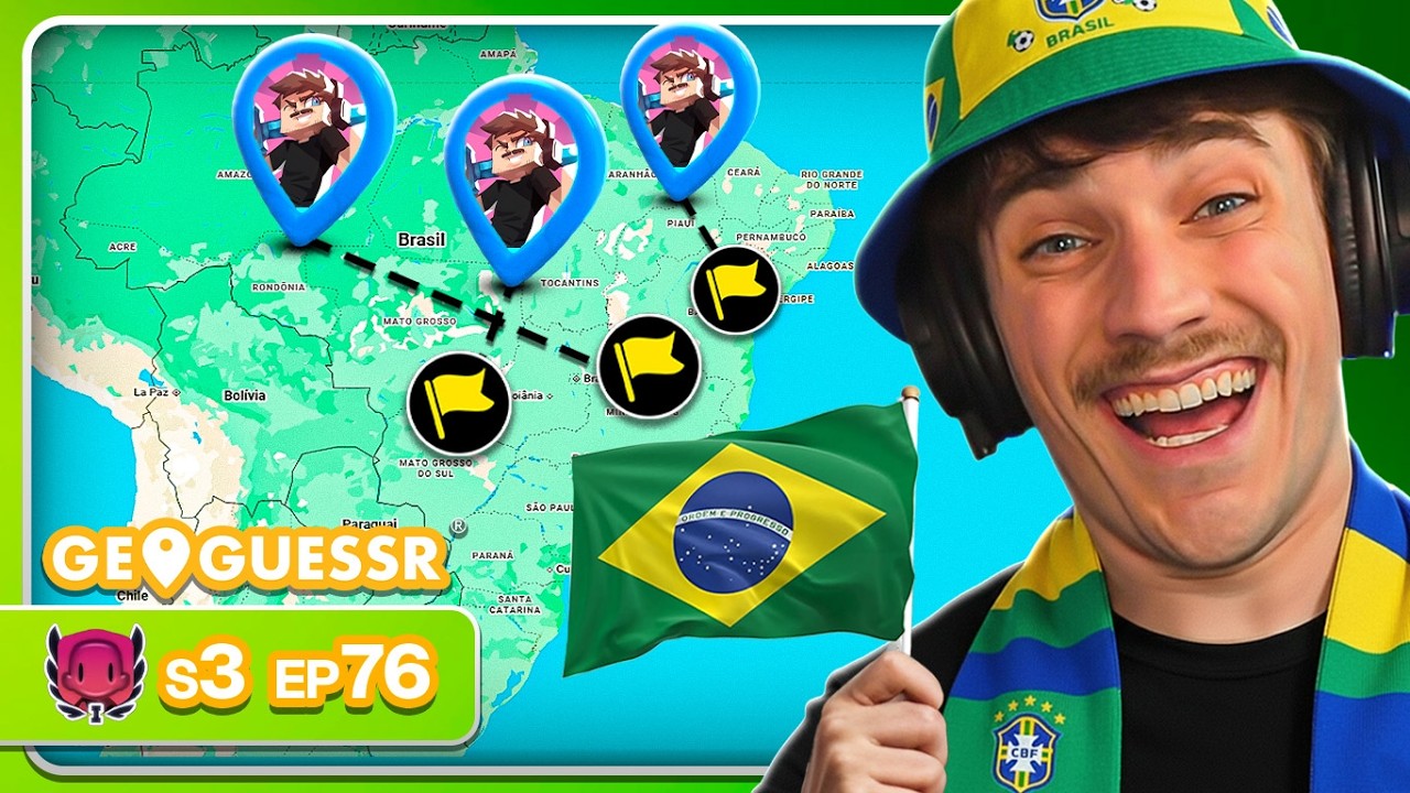 GEOGUESSR BRASILEIRO! INACREDITÁVEL | GeoGuessr #S3E76