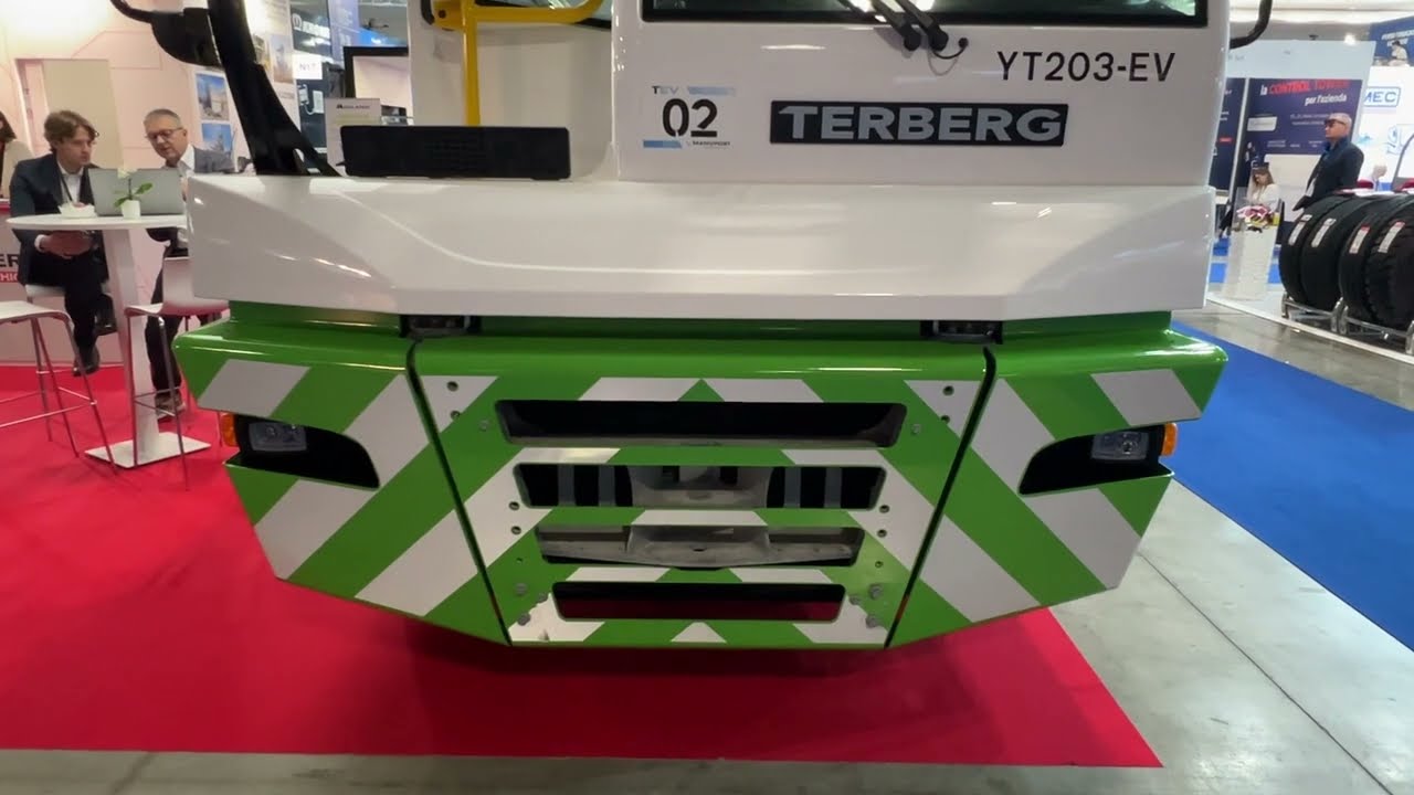 Terberg YT203EV Precision Transporter (2024) Walkaround - Transpotec Logitec 2024