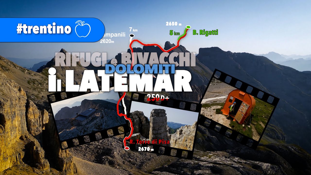LATEMAR | Rifugi e Bivacchi (trentino, trekking)