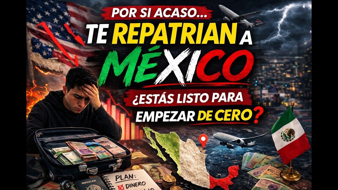 “Si te deportan a México en 2026, necesitas esto para sobrevivir 😳”