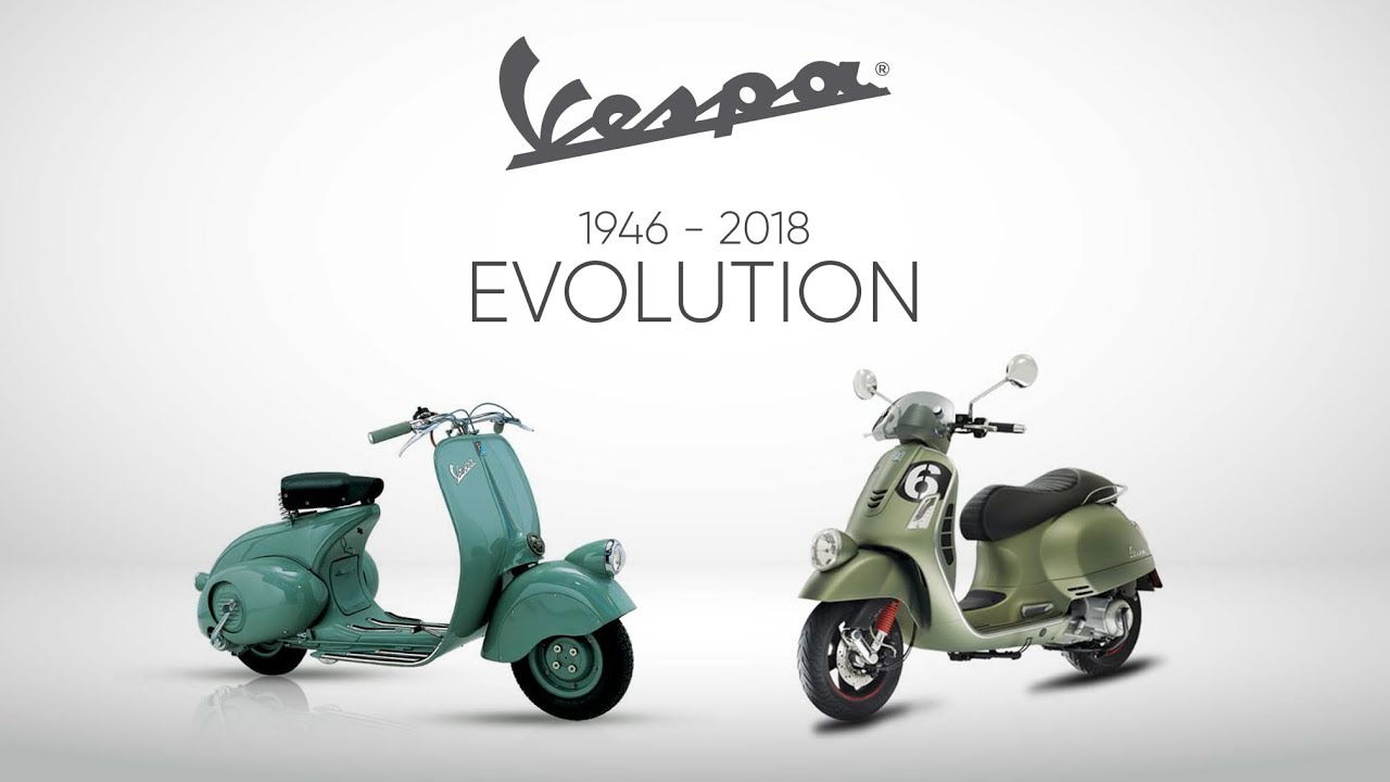 Vespa Evolution (1946-2018)