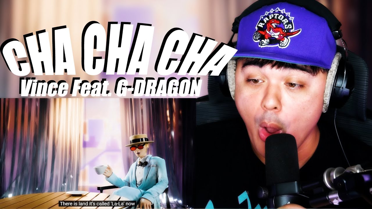 Vince - '차차차 (CHA CHA CHA) (feat. G-DRAGON)' ANIMATED VISUALIZER REACTION!