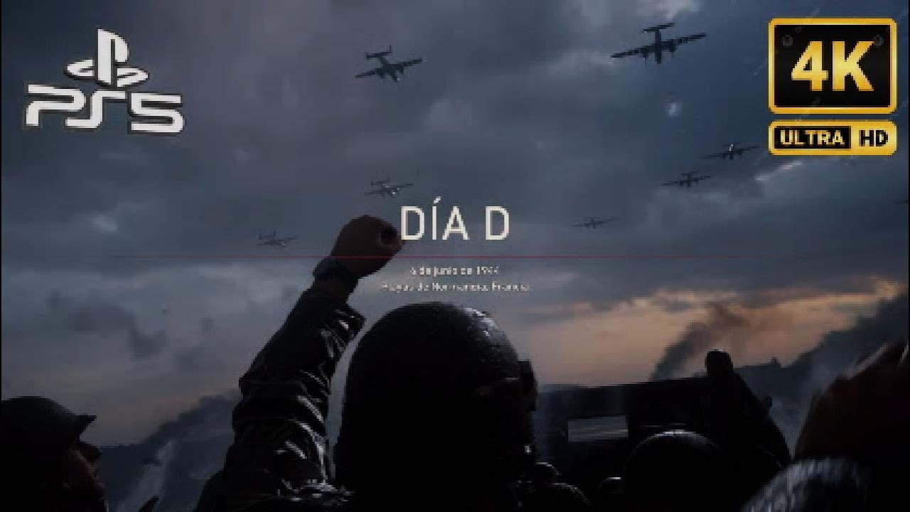 El Dia D|SE VE INCREÍBLE|Ultra Realistic Graphics [4K 60FPS] Call Of Duty