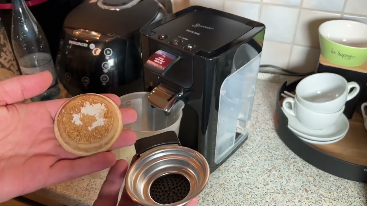 Senseo Quadrante in Betrieb nehmen & spülen - Philips Kaffeepadmaschine Erste Einrichtung Anleitung