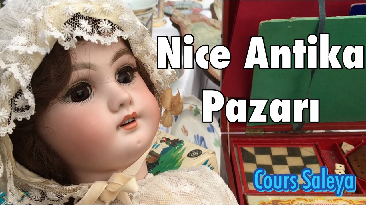 Nice Antika Pazarları - Cours Saleya gezisi